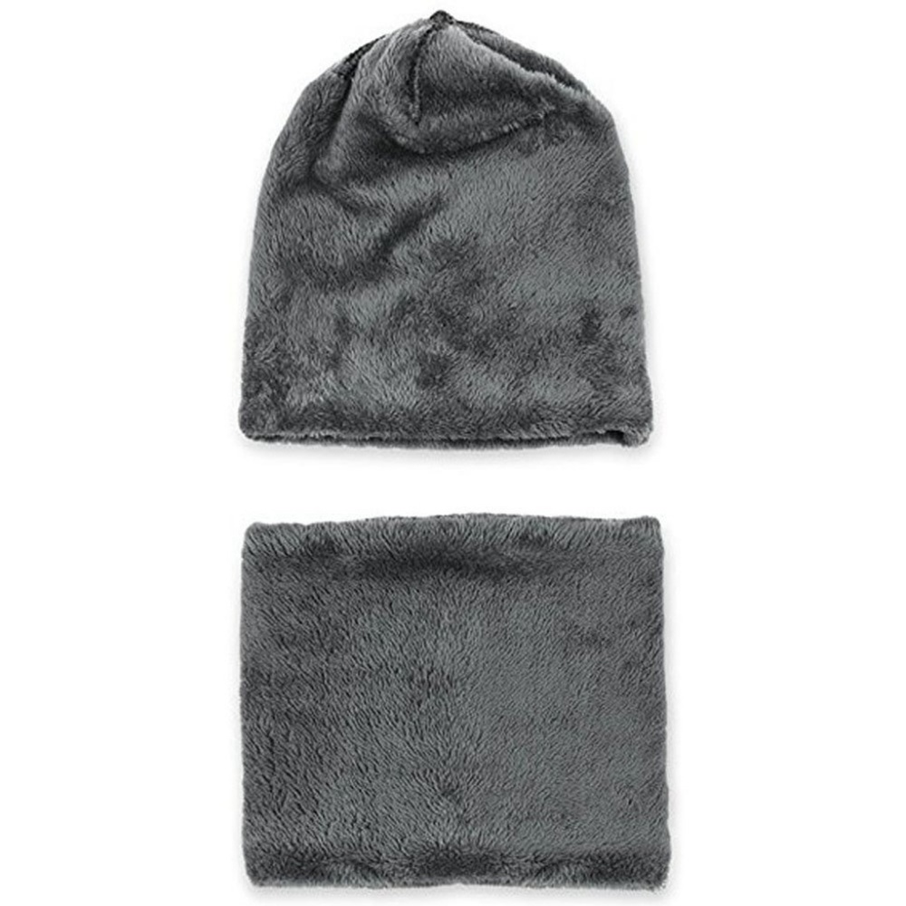 Unisex Winter Beanie Hat with Neck Warmer - Picture 3 of 8